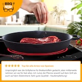 thumbnail of BBQ-Nerd® Gusseisenpfanne zum Grillen, Rösten, Anbraten | Grillpfanne Ø 20 cm 1650g mit Ausgießer und Henkel | Antihaft-Pfanne Feuerpfanne