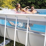 thumbnail of Piscina desmontable rectangular 8.418 L c/depuradora Clearview Prism Frame INTEX