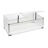 thumbnail of Helloshop26 - Miniestufa de jardim em alumínio e policarbonato 100 x 60 x 40 cm com abertura por mola a gás 16_0002679