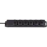 thumbnail of Brennenstuhl Multiprises 6 Voies 2.00 M Noir - Le Contact De Protection Usage Non Intensif Brennenstuhl