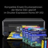thumbnail of 10 D&C Tinten für Epson Expression Home XP235 Druckerpatronen kompatibel Epson Expression Home XP-235 Drucker