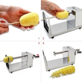 thumbnail of Beeketal Kartoffel Gemüse Spiralschneider Kartoffelspiralschneider BKSS