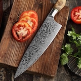 thumbnail of Hezhen - Couteau de chef Damas - Série B30 Master
