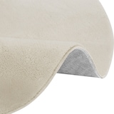thumbnail of tectake Kortpolig vloerkleed Soft Zone - beige, Ø 120 cm - 405285