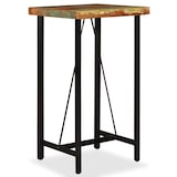 thumbnail of vidaXL Bartisch Altholz Massiv 60x60x107 cm