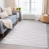 thumbnail of Carpetsale24 In- & Outdoor Teppich 200x290 cm – Wetterfester großer Teppich in Creme mit Ethno Boho Design für Küche, Wohnzimmer