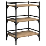 thumbnail of vidaXL Keuken Trolley Artisan Eiken 50 x 35 x 75.5 cm Bewerkt hout