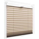 thumbnail of Plissee Faltrollo inkl. Klemmträger beige 100x120 cm Jalousie