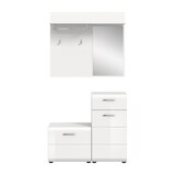 thumbnail of Ice Garderobenmöbel Set Weiß hochglanz, weiß.