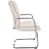 thumbnail of Set di 2 sedie per visitatori Sievert crema