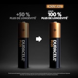 thumbnail of DURACELL piles alcalines AAA Plus, 1.5 V LR03 MN2400, paquet de 20
