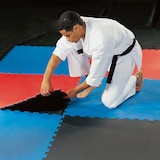 thumbnail of Arquiservi - Esterilla Tatami Puzzle 1x1x20mm Marrón-Beige(Lote 30Uds) Antideslizante, yoga, pilates.