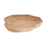 thumbnail of WellHome - Cuenco de madera de raíz de teca 30x30x4cm