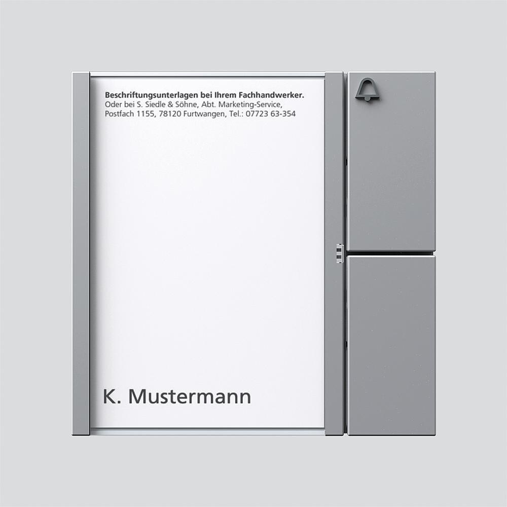 Siedle&Söhne Tasten-Modul TM 612-1 SM 200035516-00