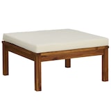 thumbnail of vidaXL 4-tlg. Garten-Lounge-Set mit Creme Kissen Massivholz Akazie