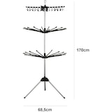 thumbnail of Tendedero Plegable con Soporte COSHANO portati, 3 Alturas en Acero, para Interior y Exterior