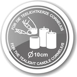 thumbnail of 32 Stück Wenzel Maxilights transparente Maxi-Teelichter, ø 55 mm, Plus 3 Mini-Stabfeuerzeuge