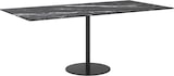 thumbnail of vidaXL Tischplatte Schwarz 100x50 cm 6 mm Hartglas in Marmoroptik