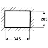 thumbnail of Tolva abatible para posos de café de 380x240x310 mm.