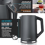 thumbnail of Arendo Frühstücksset, 6er Eierkocher SIXCOOK, 1,5L Edelstahl Wasserkocher, Grau