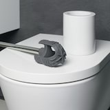 thumbnail of Spirella Silikon WC Bürste "JET" Ersatz Klobürste Innovativ, Flexibel, Hygienisch, Effektiv, Ergonomisch mit Sanitized Protection Silber