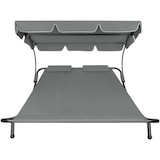 thumbnail of tectake Transat 2 places - noir/gris - 404868