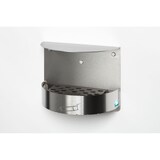 thumbnail of PROREGAL Wandascher mit Schutzdach verschließbar | 1,5 Liter, HxBxT 23x30x15cm | Edelstahl | Ascher Aschenbecher