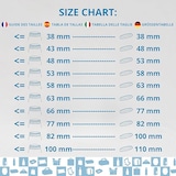thumbnail of Tampas metálicas universais pretas 53mm - 50 unid para frascos de compotas e conservas