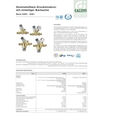 thumbnail of Caleffi Wasserdruckminderer DN15 1/2 Zoll Druckreduzierer