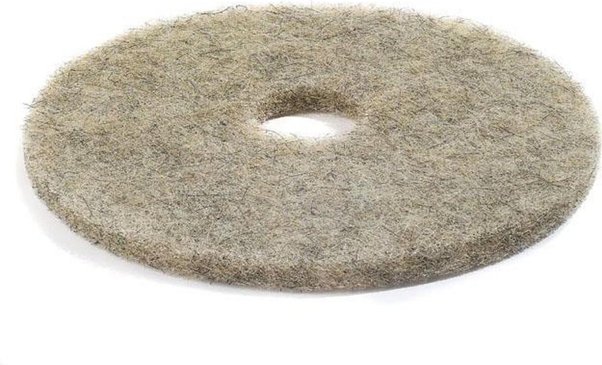 High-Speed-Pad Janex natur - 510 mm - Polieren Beschichtung weich - 10 Pads