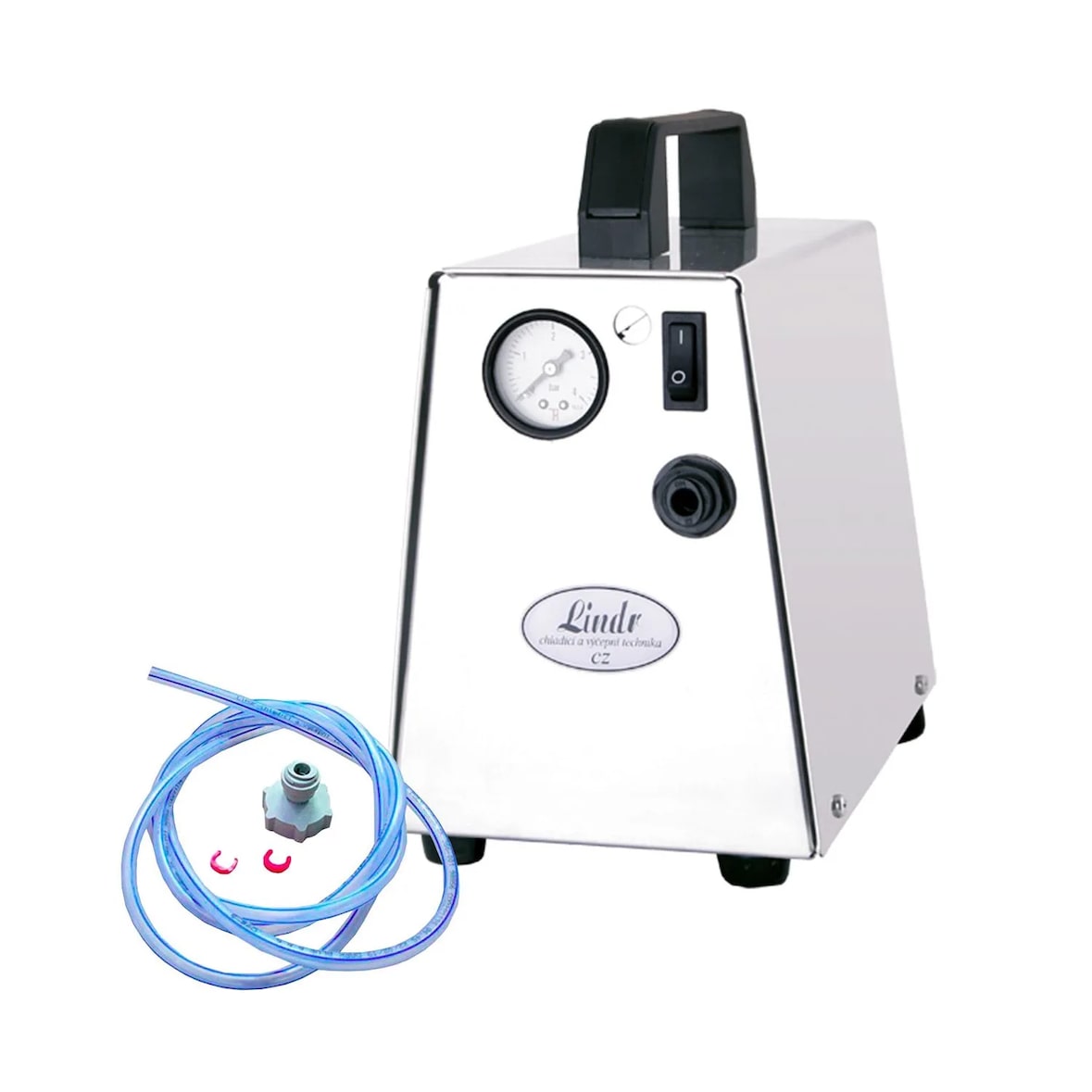 Komplett Set - Druckluft Kompressor VK15, mini Luftkompressor für Bierzapfen ohne CO2