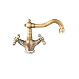 thumbnail of Rubinetto bagno Per Lavabo Vintage Bronzato stile antico ceramica