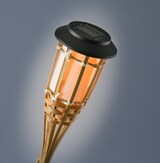 thumbnail of LED Solar Gartenfackel Bambus Fackel simulierter Flammeneffekt 60cm
