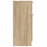 thumbnail of Helloshop26 - Buffet Sideboard Kommode Kleiderschrank Aufbewahrungsmöbel Organizer für Küche Wohnzimmer Lounge 2er-Set Sonoma 30 x 02_0036801