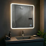 thumbnail of Espejo de baño Jericho con Bluetooth 80x80 cm