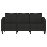 thumbnail of vidaXL 3-Sitzer-Sofa Schwarz 180 cm Stoff