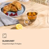 thumbnail of Trinkglas | 350 ml | Doppelwandig | Hochwertiges Borosilikatglas | Unikat Transparent