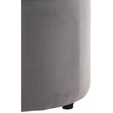 thumbnail of Sitzhocker Pantin Samt grau