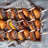 thumbnail of BIO Fingerfood Spieße "Flag" aus Bambus Nature Star im Beutel 250 Stück 7 cm