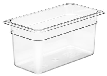 CAMBRO 36CW-135 - Recipiente GN 1/3 5,3 L - 17,6 x 32,5 x 15 cm - Transparente - Venta 1 unidad.
