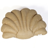 thumbnail of Coussin effet raphia - Forme coquillage - 45x45cm