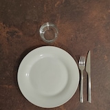 thumbnail of RestooTab - Tisch Rome 70x70cm Dekor Rost roc