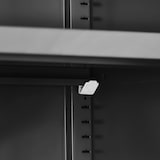 thumbnail of tectake Armoire métallique à dossiers 4 niveaux 140x90x40cm - noir - 402937