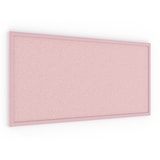 thumbnail of Pinnwand, Korktafel in Pink, 80×40 cm, Holzrahmen – Pink lackiert