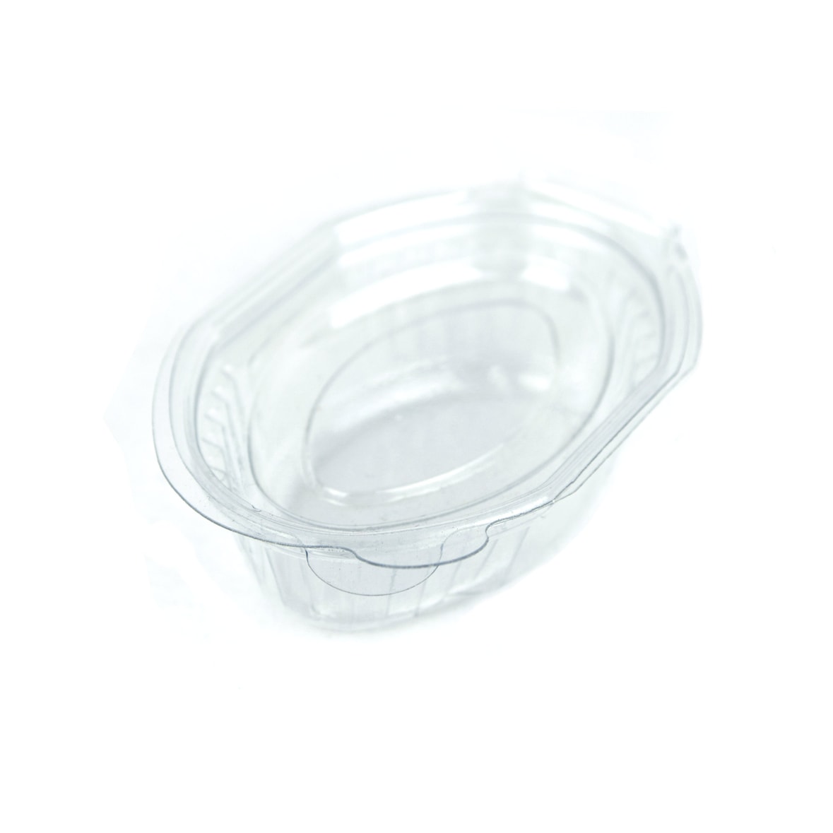 Pot sauce transparent + charnière 20 ml - 6,5 x 4,5 x 2 cm - par 1000