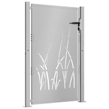 thumbnail of vidaXL Poort grasontwerp 105x130 cm cortenstaal