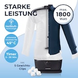 thumbnail of CLEANmaxx Bügler mit Timerfunktion  für Hemden & Blusen - silber/schwarz
