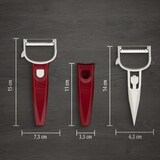 thumbnail of Börner Multi Peeler 3er Set - Rot/Weiss