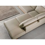 thumbnail of Angel Cerdá  Sofá de canto direito em pele de areia 6203C