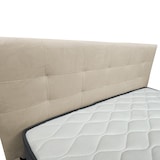 thumbnail of Letto contenitore singolo 80x190 cm con rete ortopedica a doghe, tessuto Enjoy, made in Italy - 02 Camel